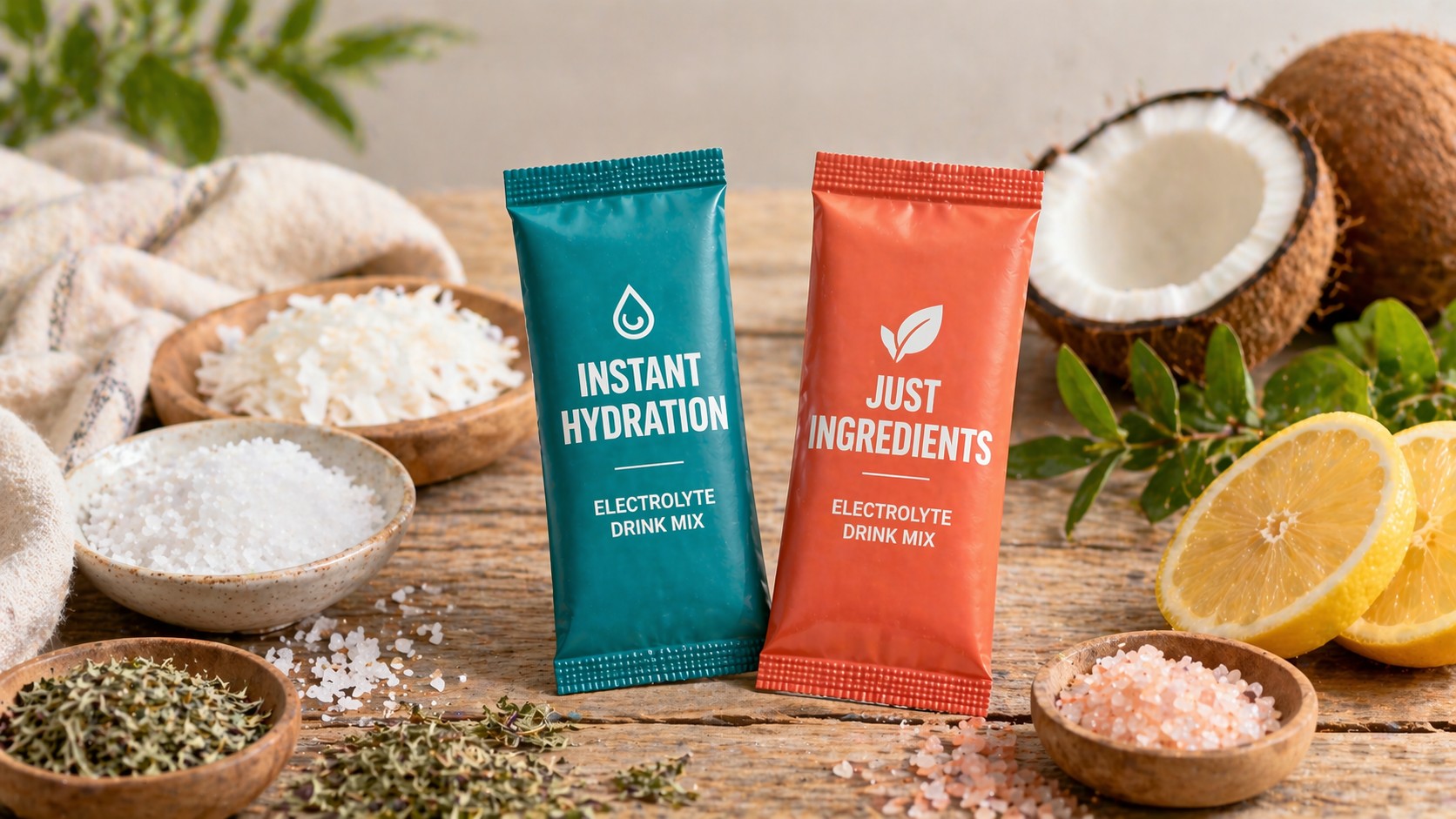 Instant Hydration vs Just Ingredients: Clean-Label Hydration Compared Instant Hydration vs Just Ingredients clean-label comparison