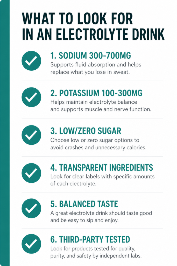 Buying guide: what to look for in an electrolyte drink