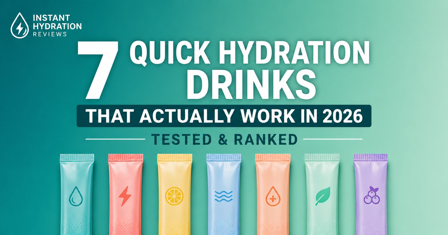 7 Quick Hydration Drinks That Actually Work (2026 Guide)