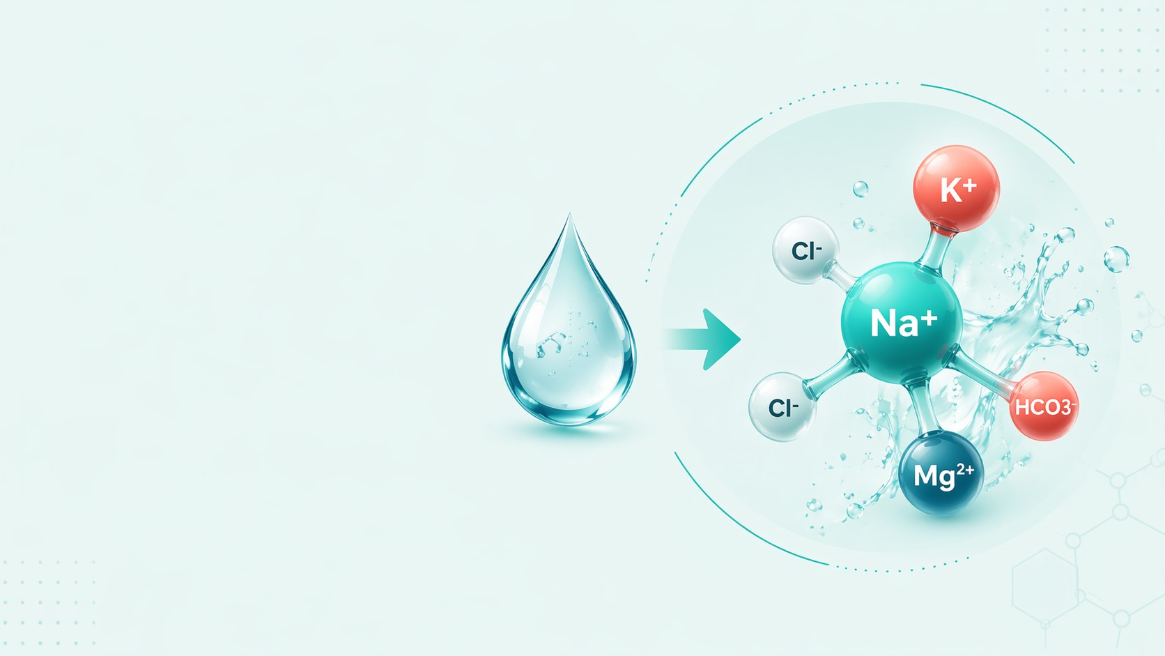 What is Instant Hydration — electrolyte science illustration