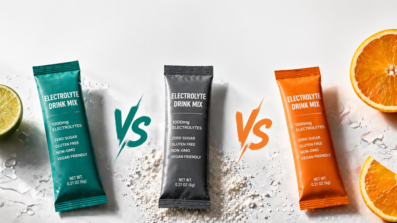 Instant Hydration vs LMNT vs Liquid IV comparison — which electrolyte drink wins