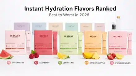 Instant Hydration flavors ranked from best to worst in 2026