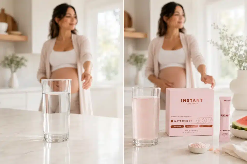 Instant Hydration vs plain water during pregnancy