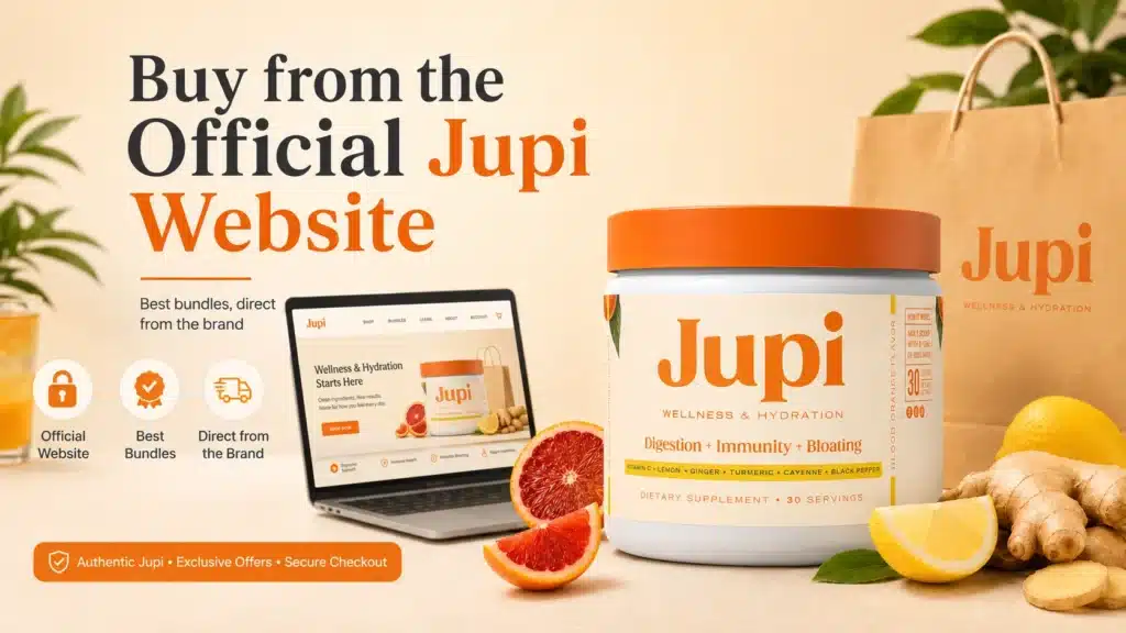 Buying Jupi Hydration from the official Jupi website